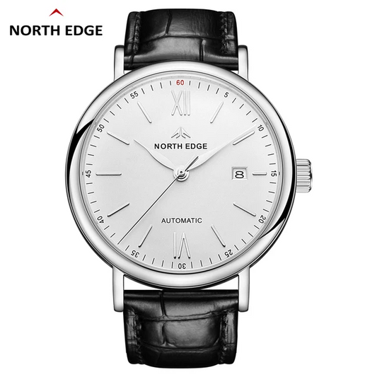 North Edge AMOY Men's Mechanical Watch – Classic Design with Waterproof Feature