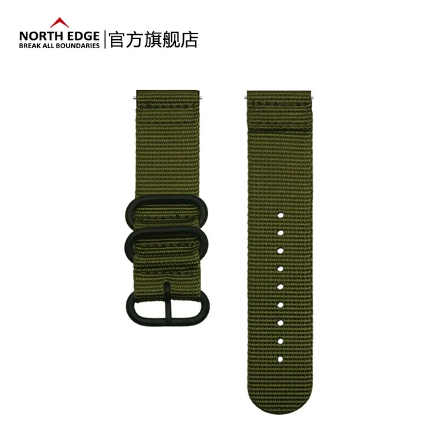 North Edge Premium Silicone Watch Strap – Durable, Soft & Perfect for Active Lifestyles