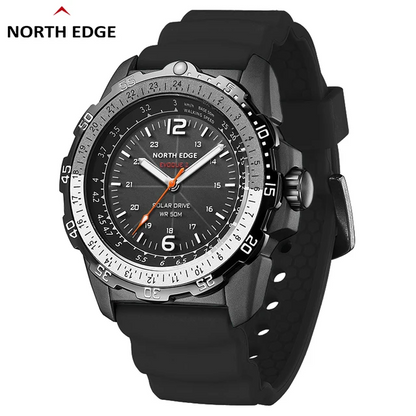 North Edge EVOQUE 2- High-Performance Men's Military Waterproof Smartwatch with Advanced Features