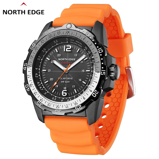 North Edge EVOQUE 2- High-Performance Men's Military Waterproof Smartwatch with Advanced Features