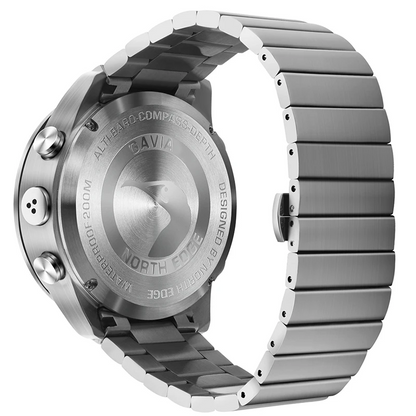 North Edge GAVIA 2 High-Performance Diving Watch – 200m Water Resistance with Heart Rate Monitoring