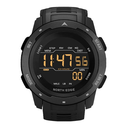 North Edge MARS Men's Digital Watch – High-Performance Waterproof Watch for Outdoor Activities