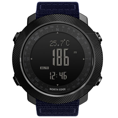 North Edge APACHE 3 Blue nylon strap Front