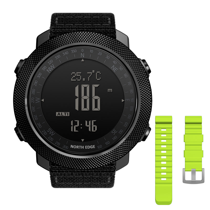 North Edge APACHE 3 Front + Green Strap