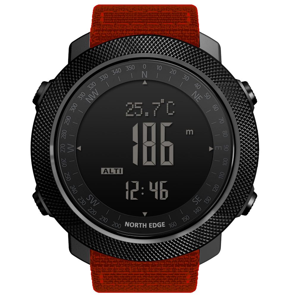 North Edge APACHE 3 Orange nylon strap Front