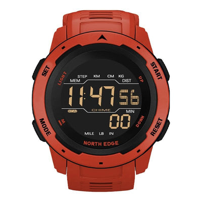 Men's Sport Watch Digital Watch Japanese Digital Silicone