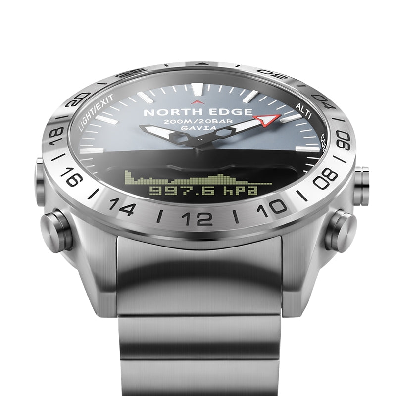 North Edge GAVIA 2 Diving and Daily Wear Smart Watch – Superior Water Resistance, Long Battery Life