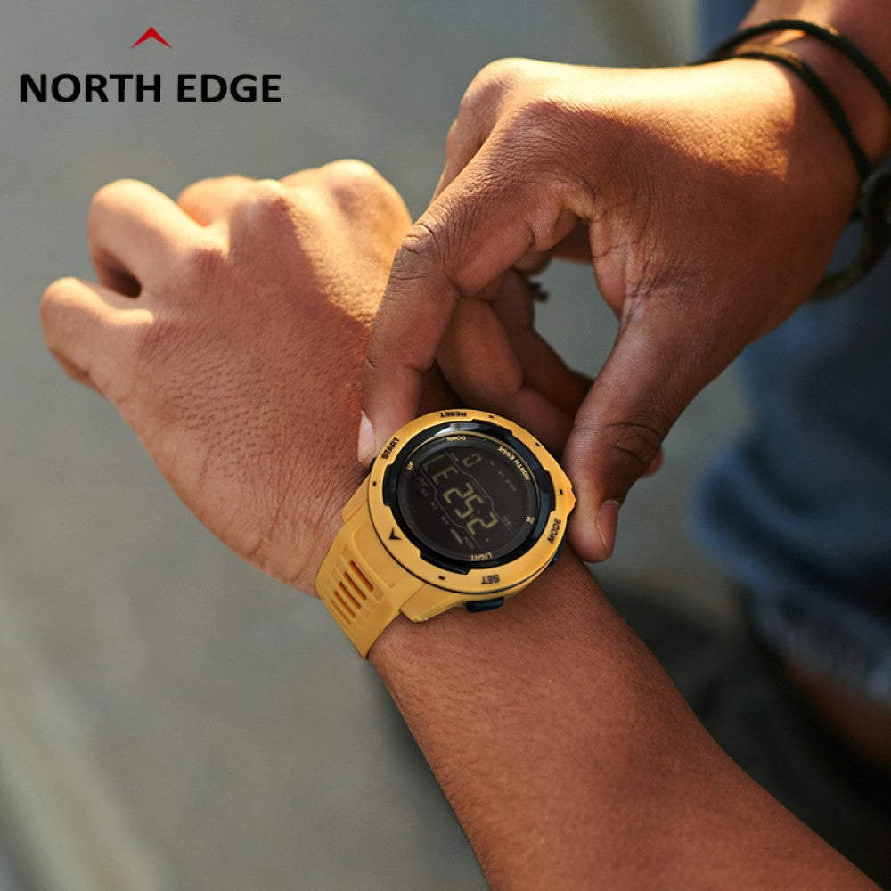 North Edge MARS Smart Sports Watch – GPS Tracking, Heart Rate Monitor, Waterproof to 50m